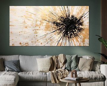 ABSTRACT KUNST Zon van Melanie Viola