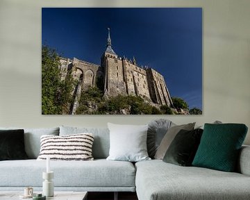 De abdij van Mont Saint-Michel van Paul Veen