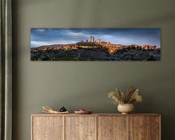 San Gimignano panorama in Tuscany, Italy by Voss Fine Art Fotografie