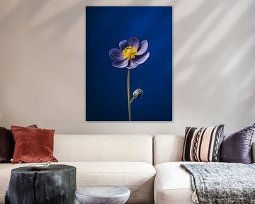 Eisenhut-Blütenporträt von Virgil Quinn - Decorative Arts