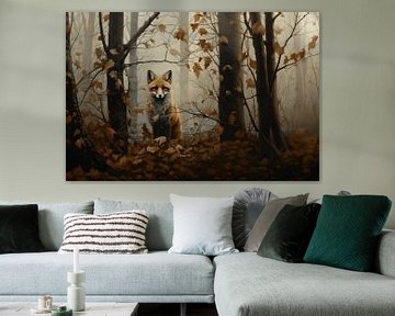 Prince de l'automne : Le renard enchanté du royaume de la forêt sur Karina Brouwer