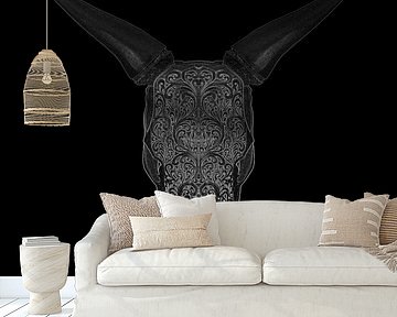 Bull Skull illustration