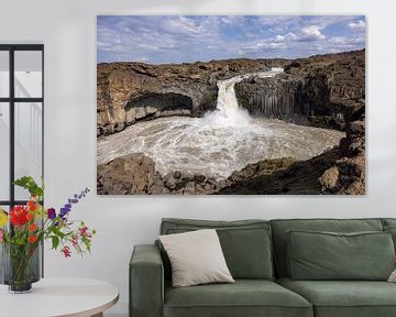 Aldeyarfoss, Iceland by Adelheid Smitt