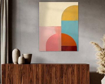 Abstrait moderne dans une combinaison de couleurs inhabituelle sur Studio Allee
