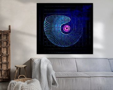 Luminous spiral #5 by L.A.B.