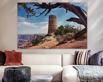 Arise - Desert View Watchtower by Chrystyne Novack Art and Photography