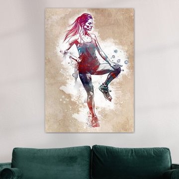 Fitness Sport Kunst #Fitness von JBJart Justyna Jaszke