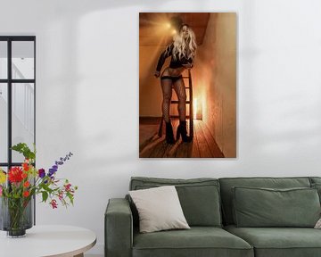 Vrouw op de ladder van PhotoArtistWinni