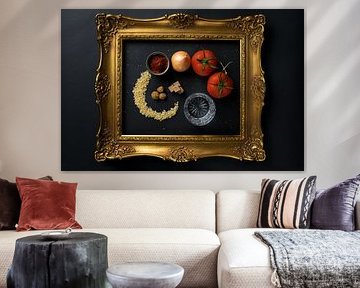FOOD ART TOMATO SOUP