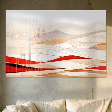 Art géométrique WINTER rêve