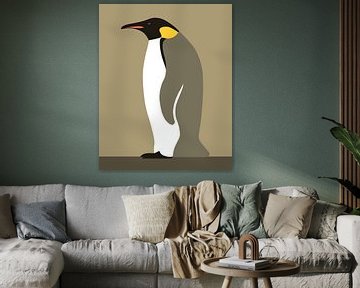 Emperor penguin by Studio Mattie