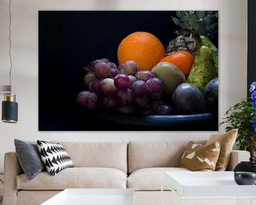 Coupe de fruits pleine Nature morte Food Photography sur Western Exposure