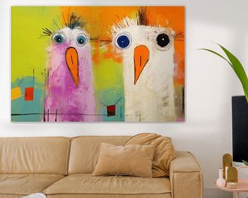 Colourful happy birds by Studio Allee