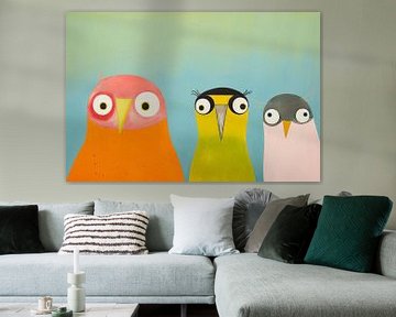 Colourful happy birds by Studio Allee