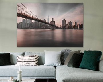 Brooklyn Bridge, New York, Vereinigte Staaten von Amerika von Colin Bax