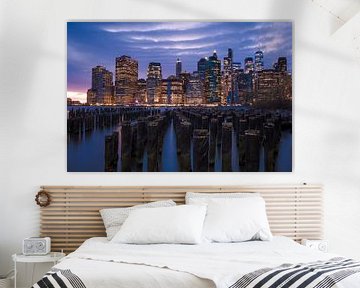 New York Skyline, United States of America by Colin Bax