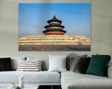 The Temple of Heaven in Beijing China by Roland Brack
