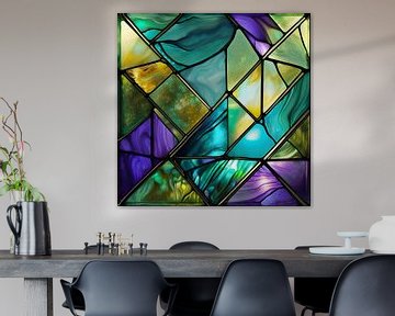 Mystical world of glass 3 van Johanna's Art