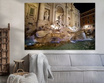 Rome - Fontana di Trevi (Trevi Fountain) by t.ART