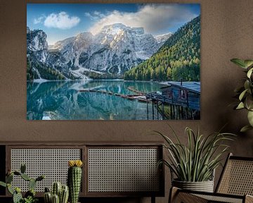 Lago di Braies von Antoine van de Laar