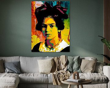 Frida abstract van Andika Bahtiar