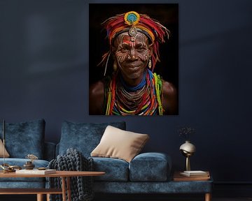 Masai Man van Preet Lambon