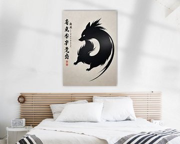 demon slayer silhouette by Muhammad Yunus