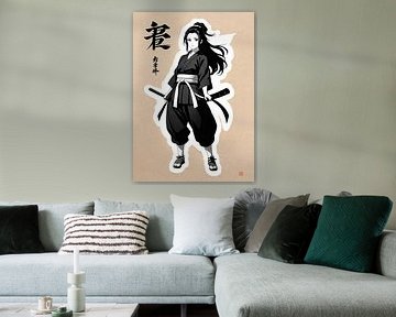 nezuko kamao silhouette by Muhammad Yunus