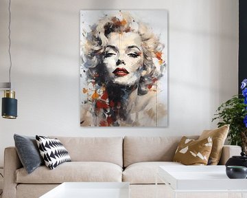Meine Marilyn Monroe, Acryl von ColorWorldwide