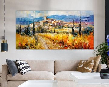 Landscape in Tuscany by ARTemberaubend