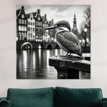 IJsvogel in Amsterdam