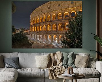 Rome - The Colosseum by night by t.ART