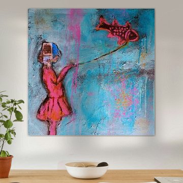 Flying fish von Gabi Hampe