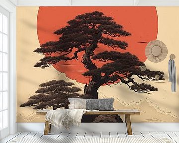Japandi poster by Bert Nijholt