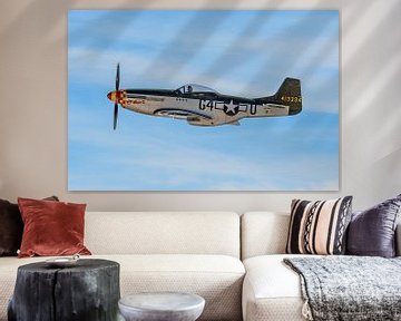 North American P-51D Mustang "Wee Willy ll". by Jaap van den Berg