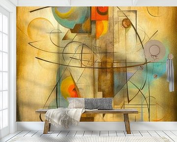 True Joy – Abstract Joy in Warm Earth Tones