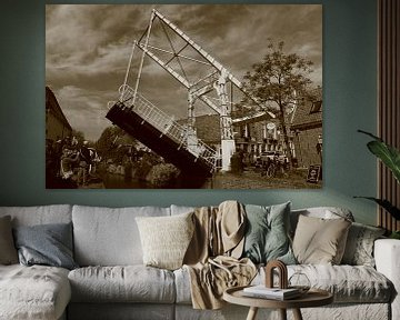 Constabelbrug in Edam van Charlotte de Boer