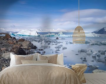 IJsschotsen van de Vatnajökull-gletsjer op IJsland van gaps photography