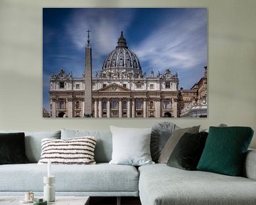 St Peter's Basilica in St Peter's Square in Vatican City by gaps photography