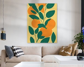 The Orange Apple by Gypsy Galleria