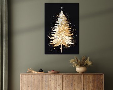 Kerstboom abstract van Imagine