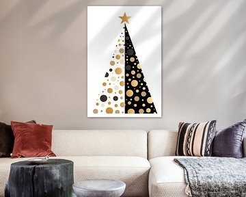 Arbre de Noël abstrait sur Imagine