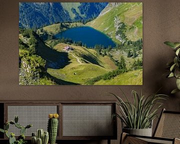 Seealpsee in den Allgäuer Alpen von Walter G. Allgöwer