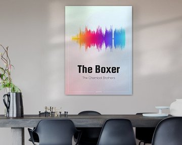 The Boxer van de Chemical Brothers Soundwave Poster van Thijs de Zoete