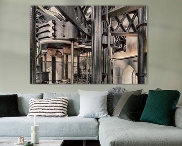Interior Steam Pumping Station Cruquius 2 by Peter Jongeling
