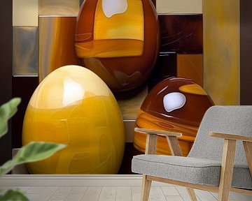 Marble Eggs by Jacky