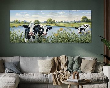 Cows Design 6996 by ARTEO Paintings