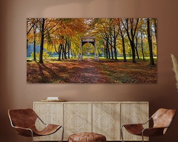 Autumn on the Ennemaborg estate in Midwolda by Henk Meijer Photography