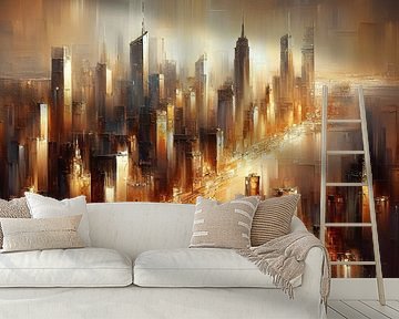 New York Hudson van FoXo Art