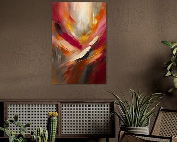Gouden Elegance in Roze Impressies van Moonheart Artworks